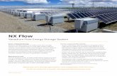 NX Flow - NEXTracker...NX Flow™ by NEXTracker is a turnkey solar-plus-storage system that combines best-in-class solar tracker, battery, inverter, and software control technologies.