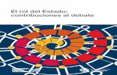 El rol del Estado: contribuciones al debate · Desarrollo Local y Regional de la Comisión Económica para América Latina y el Caribe (CEPAL). Subirats cuestiona los modos tradicionales