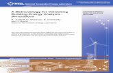 A Methodology for Validating Technical Report · 2013-09-26 · Building Energy Analysis Simulations . R. Judkoff, D. Wortman, B. O’Doherty, and J. Burch . National Renewable Energy