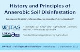 History and Principles of Anaerobic Soil Disinfestationswfrec.ifas.ufl.edu/docs/pdf/veg-hort/asd/DiGioia_ASD... · 2016-08-26 · History and Principles of Anaerobic Soil Disinfestation