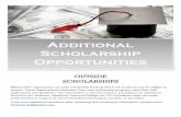 Additional Scholarship Opportunities · 2020-04-23 · OUTSIDE SCHOLARSHIPS Many other organizations provide scholarship funding which LTC students may be eligible to receive. These