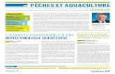 Pêches et aquaculture en nouvelles - MAPAQ - Accueil · 2018-03-27 · Une pisciculture produisant cinq tonnes de poisson . annuellement, soit la taille d’entreprise la plus fré-quemment