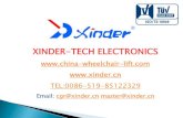 XINDER-TECH ELECTRONICSf04.s.alicdn.com/kf/HTB19YnMIXXXXXbCXXXX.PRXFXXX9.pdf · 2019-08-16 · UVL wheelchair lift, about 500 pcs of electric wheelchair ramp and more than 1000 sets