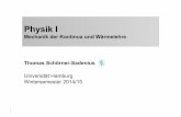 Physik I - uni-hamburg.de...Bild: Giancoli 9 1.1 BEISPIELE I Schörner-Sadenius UHH / Physik I / WS2014/15 Bilder: Demtröder 10 1.1 BEISPIELE I (fortgesetzt) Schörner-Sadenius UHH