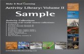 Activity Library: Volume II Sample - Math Mammoth...• Sets, Probability, Statistics II Featuring real-world context collections: Activity Collections Sample Scale Models #1 Working