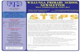 WILLUNGA PRIMARY SCHOOL NEWSLETTER...Knockout Netball On Friday 12th May, we played against Tatachilla College in the knockout netball. We played at Tatachilla on their indoor courts
