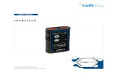 mobiLink - Softing · mobiLink is a mobile field device communication designed to configure, manage or troubleshoot HART, FOUNDATION Fieldbus or PROFIBUS PA field devices on an externally-powered