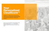 Your Personalized CloudScore TM - e.Republic · Score 0-249: Stage 1 Developing Your digital transformation journey has just begun. 2 Score 250-499: Stage 2 Advancing Your digital