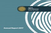 Annual Report 2017 - Home - Agora · 2018-11-21 · Annual Report 2017 Agora Microfinance Annual Report 2017. Message from the Principals The markets we operate in are as diverse