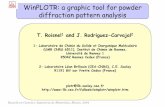 WinPLOTR: a graphic tool for powder diffraction pattern ...w3.esfm.ipn.mx/~fcruz/ADR/Cristalografia/Roisnel-Carvajal/winplotr.… · Escuela en Ciencia e Ingenieria de Materiales,