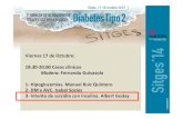 !Modera:!Fernando'Guisasola' - RedGDPS Jornadas-2014... · Hipoglicemia x SU: Aumento de Insulina y de Péptido C. Proinsulina Insulina Péptido de Conexión (peptido C) Inhibición