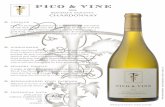 PICO & VINE - Purple Brands...Pico & Vine Chardonnay showcases aromas of apple, pear and . citrus fruit that carry through to the palate. Hints of vanilla and nutmeg arise followed
