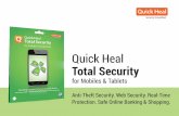 Quick Heal Total Security Android · Quick Heal Total Security for Android | . Web Security Excellent browsing and phishing protection by blocking malicious websites. It protects