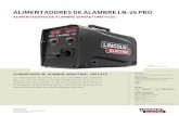 ALIMENTADORES DE ALAMBRE LN-25 PRO - ... Pistola K126 PRO Innershield¢® Gun pistola para alambre tubular