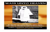WAYS WAYS UNUUNNUNTO TO TO HEAVENHEAVENHEAVEN€¦ · Robinson writes, Bamba became one of the most outstanding poets and mystical leaders of the last 100 years…Further study into