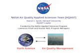 NASA Air Quality Applied Sciences Team (AQAST) · Jack Fishman and Benjamin de Foy. Department of Earth & Atmospheric Sciences. Saint Louis University, St. Louis, Missouri. Understand