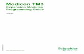 Modicon TM3 - Expansion Modules - Programming Guide - 12/2014 · 2016-11-11 · Modicon TM3 Expansion Modules Programming Guide 12/2014. 2 EIO0000001402 12/2014 ... and, for certain