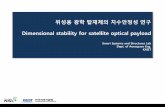 Dimensional stability for satellite optical payloadsss.kaist.ac.kr/wp-content/uploads/2011/09/Dimensional... · 2011-09-27 · Introduction Smart Systems and Structures Lab - KAIST