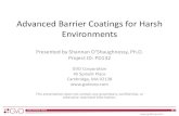 Advanced Barrier Coatings for Harsh Environments 2016-06-17¢  Advanced Barrier Coatings for Harsh Environments