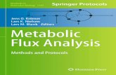 Jens O. Krömer Lars K. Nielsen Lars M. Blank Editors ... · This book is dedicated to Metabolic Flux Analysis in systems that can be studied under metabolic steady-state or pseudo-steady-state