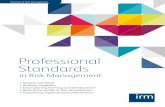 Professional Standards · the personal qualities and behaviours needed to do the job well. The standards and competencies are interlinked, developing relevant behaviours to equip