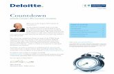 August 2009 Countdown - IAS Plus · PDF file Countdown August 2009 1 Countdown Deloitte Canada’s IFRS transition newsletter ... International Round-up 8 Contact information 9 ...