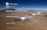 SunShot Summit 2016 - Energy.gov 1 - BSE … · • Ivanpah is not only a new plant, but the first of its kind at this scale. A multi-year performance “learning curve” has always
