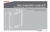 SC-UN/SC-UN-FT · Commissioning an Installation 11 1: iCANnet control wiring 12 2: Visually inspect all wiring & components 14 ... • Install in accordance with National Electrical