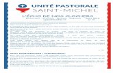 LÉCHO DE NOS CLOCHERS - UP Saint Michelupsaintmichel.fr/wp-content/uploads/2019/04/... · Pour que nos paroisses, notre unité pastorale vivent, nous cherchons des personnes qui