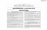 Publicacion Oficial - Diario Oficial El Peruanodataonline.gacetajuridica.com.pe/gaceta/admin/elperuano/...2020/03/03  · Martes 3 de marzo de 2020 NORMAS LEGALES 3 El Peruano / Que,