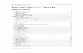 Brion Glefelagh's SCA Dance List - Simon Fraser Universitybfraser/SCA_Dance_List.pdfBrion Glefelagh's SCA Dance List - 1. Bransles andthebrain [at] shaw [dot] ca SCA_Dance_List.odt