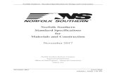 Norfolk Southern Standard Specifications for Materials and ...€¦ · Norfolk Southern - Standard Specifications for Design and Construction November 2017 Div. I – General: Section