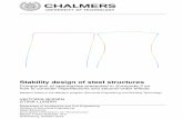 Stability design of steel structurespublications.lib.chalmers.se/records/fulltext/257424/257424.pdf · Stability design of steel structures ... In design of steel structures, the
