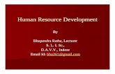 Human Resource Development · Human Resource Development (HRD) is the ... Focuses on both macro- and micro-levels HRD plays the role of a change agent. Career Development Ongoing