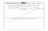 ANEXO DE EJECUCIÓN No - Santiago Ixcuintlasantiago-ixcuintla.gob.mx/.../ley_ingresos2019.pdf · XVII. Tarjeta de identificación de giro: Es el documento que expide la Tesorería