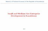Small and Medium-Size Enterprise Development in Kazakhstan Kazakhstan.pdf · Entrepreneurs in manufacturing industry and other sectors of economy Program for the development of productive