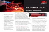 AMD FirePro - Azken Muga · DirectGMA Support DirectGMA enables low latency peer to peer data transfers between devices on the bus and AMD FirePro GPUs. Devices supporting DirectGMA
