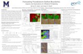 Forecasting Thunderstorm Outflow Boundaries€¦ · Forecasting Thunderstorm Outflow Boundaries: Impacts and Implications for Wildland Firefighting ... Relationship to escape routes