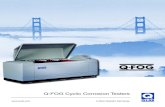 Q-FOG Cyclic Corrosion Testers - nqaco.com brochure.pdf · In a Q-FOG test chamber, there is nothing to corrode and noth-ing to contaminate your test specimen. Q-FOG testers are made