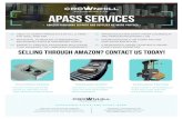 APASS SERVICES - Packaging Companies...APASS SERVICES ABLE TO CERTIFY PRODUCTS IN ALL 3 TIERS - FFP, SIOC, AND PFP POTENTIAL TO REDUCE CHARGEBACKS, PACKAGING COSTS & TRANSPORT COSTS