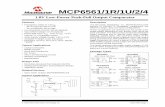 MCP6561/MCP6561R/MCP6561U/MCP6562/MCP6564 Data Sheet · Thermal Resistance, 8L-SOIC JA — 149.5 — °C/W Thermal Resistance, 8L-MSOP JA —211 — °C/W Thermal Resistance, 14L-SOIC