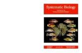 Systematic Biology Volume 66, Number 1 January 2017 ...evoinformatics.eu/publications/Matschiner_etal_2017.pdf · January 2017 SYSTEMATIC BIOLOGY Systematic Biology A JOURNAL OF THE
