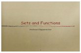 Sets and Functions - TAMU Computer Science People Pagesfaculty.cs.tamu.edu/klappi/csce222-s12/sets.pdf · Sets and Functions Andreas Klappenecker 1. Sets ... The bit string representation