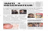 Kreyòl : Paj 6 hait i observateurhaiti-observateur.ca/wp-content/uploads/2018/08/H-O-22-aout-2018.pdf · identificar la bandera haitiana, y agregó que ninguno de los líderes de
