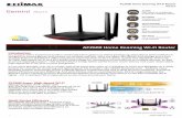 AC2600 Home Roaming Wi-Fi Router - Edimax...AC2600 Home Roaming Wi-Fi Router RG21S Easy Setup Use a smart phone/tablet, ... while isolating guests from your primary network. (Wi-Fi