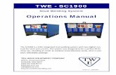 TWE - SC1900 - Tru-Weld Stud Weldingtruweldstudwelding.com/.../2016/04/sc1900-manual.pdf · 4.2 Safety Precautions ‐ Electric Shock 6 4.3 Safety Precautions ‐ Welding Sparks 7