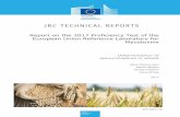 Report on the 2017 Proficiency Test of the European Union ... · Report on the 2017 Proficiency Test of the European Union Reference Laboratory for Mycotoxins Determination of deoxynivalenol