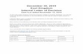 December 30, 2019 East Kingdom Internal Letter of Decision · PDF file December 30, 2019 East Kingdom Internal Letter of Decision East ILoI dated November 15, 2019 To the most noble
