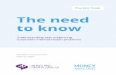 The need to know - Money Advice Trust need to know g… · Advice Trust would like to express our gratitude to all the members of the Money and Mental Health Research Community who