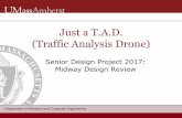 Just a T.A.D. (Traffic Analysis Drone) · MEAN (MongoDB, Express, Angular, NodeJS) Stack web application to query database Hosted on cloud (Heroku)